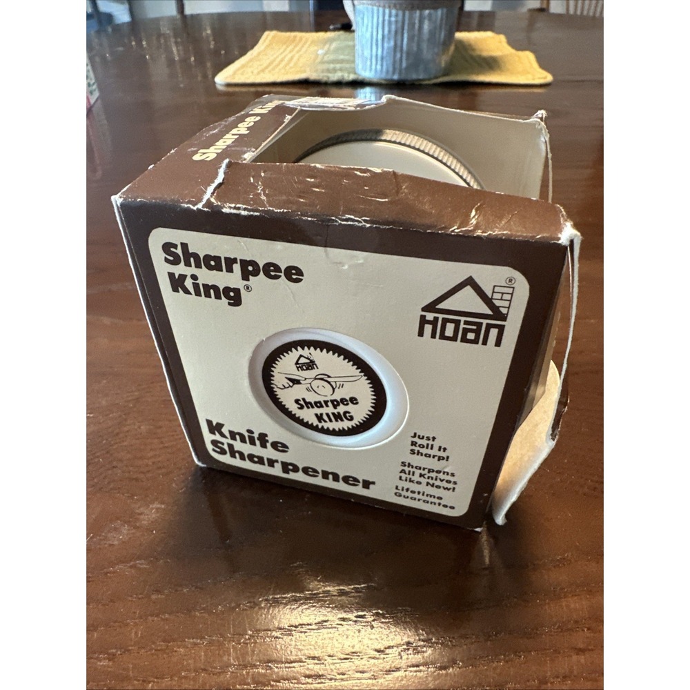 Vintage Hoan Sharpee Knife‎ Sharpener With Box